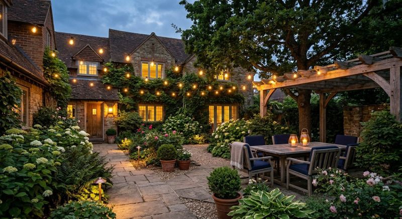 Terrace Lighting Installation in Alpharetta, GA